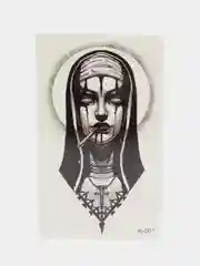 Бордовый временная татуировка, 10,5 х 6 см