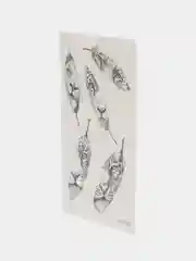 Терракотовый временная татуировка, 10,5 х 6 см