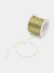Золотой шнур Люрекс 1 мм. 20 м. металлезированный для рукоделия