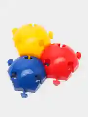 Мозаика Green Plast МН110 напольная d 4,6 см, 110 штук разноцветная
