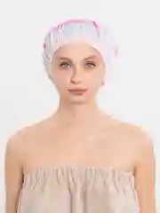 Розовый шапочка для душа, многоразовая