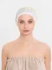 Лимонный шапочка для душа, многоразовая