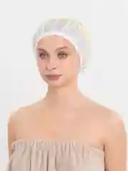 Оранжевый шапочка для душа, многоразовая