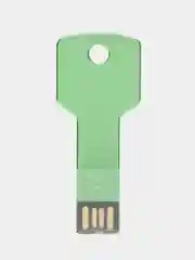 Зеленый usb флеш-накопитель, HASHITO, флешка-память, ключ, металл