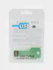 Зеленый usb флеш-накопитель, HASHITO, флешка-память, ключ, металл