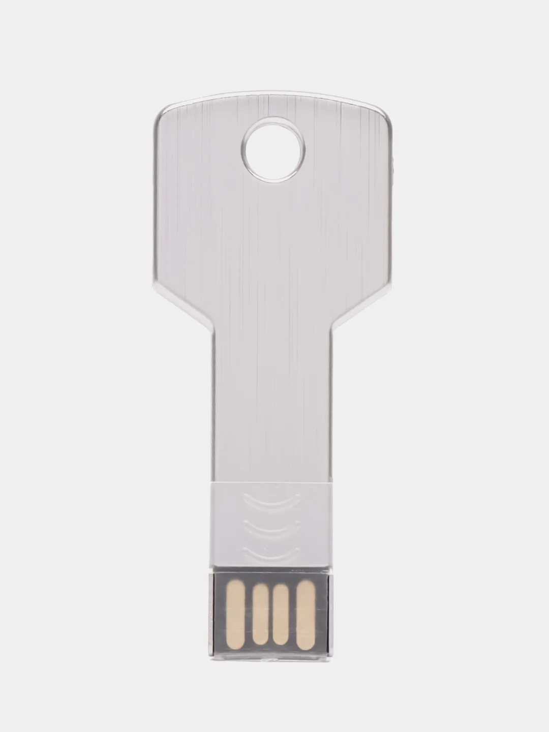 Серый металлик usb флеш-накопитель, HASHITO, флешка-память, ключ, металл