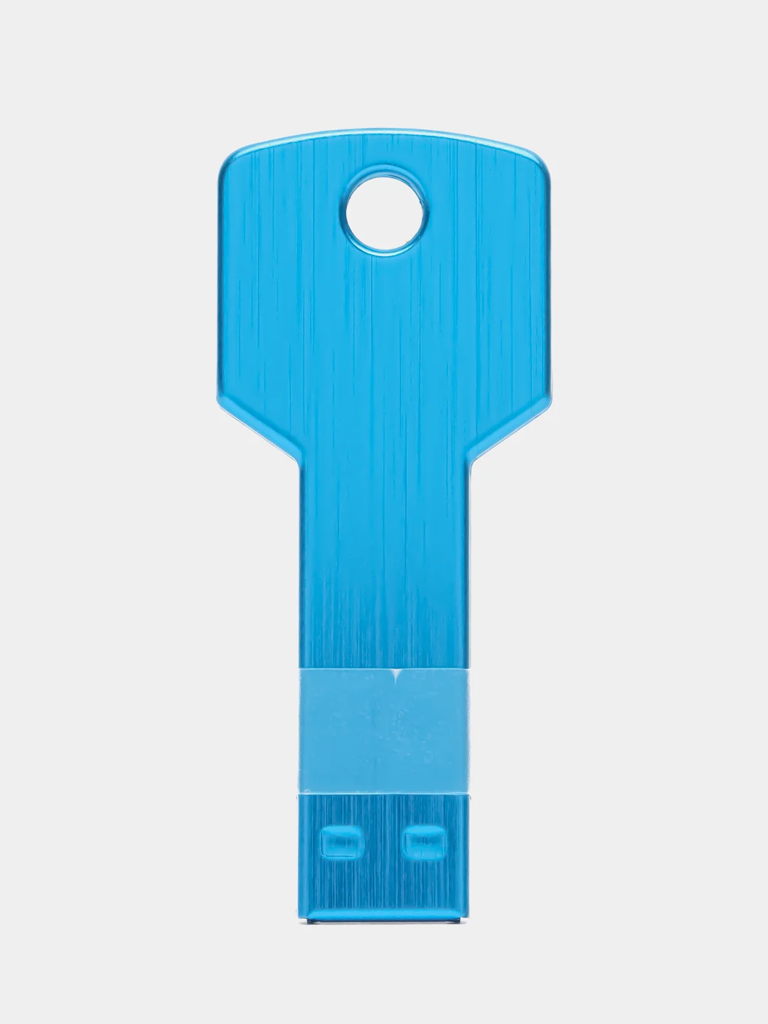 Синий usb флеш-накопитель, HASHITO, флешка-память, ключ, металл