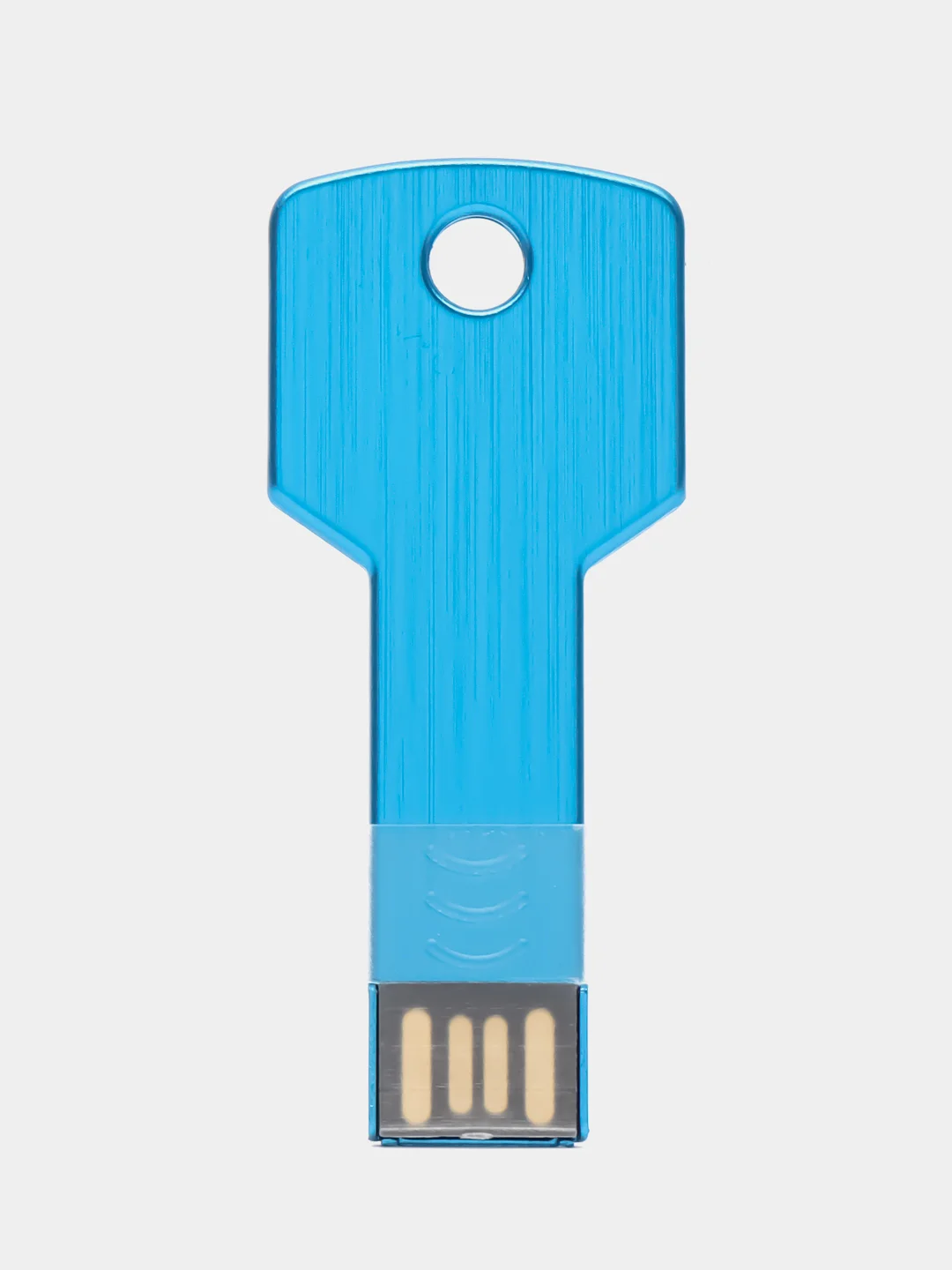 Синий usb флеш-накопитель, HASHITO, флешка-память, ключ, металл