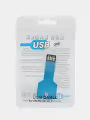 Синий usb флеш-накопитель, HASHITO, флешка-память, ключ, металл