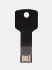 Черный usb флеш-накопитель, HASHITO, флешка-память, ключ, металл