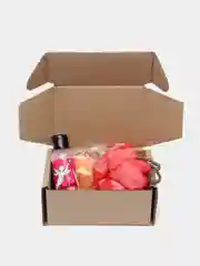Кораллово-розовый подарочный набор на Новый год,  день рождения, маме,  подруге, женский с приколом