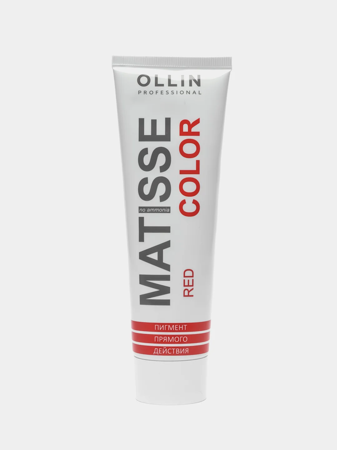 Красный ollin PROFESSIONAL пигмент MATISSE COLOR прямого действия 100 мл