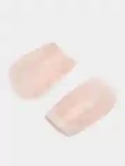 Белый накладные ногти с дизайном френч, 24 штуки