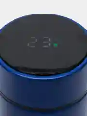 Синий термос с датчиком температуры и LED-дисплеем, 0,5 л