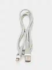 Белый кабель BOROFONE BX100, Micro-USB, Type-C, Lightning, для Android и iPhone, 3 вида, 1 м
