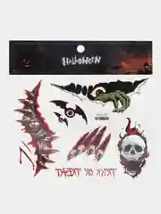 Коралловый временные татуировки