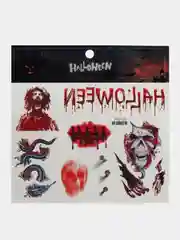 Угольный временные татуировки