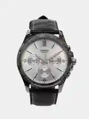 Серый меланж часы наручные Casio MTP-1374D-1A