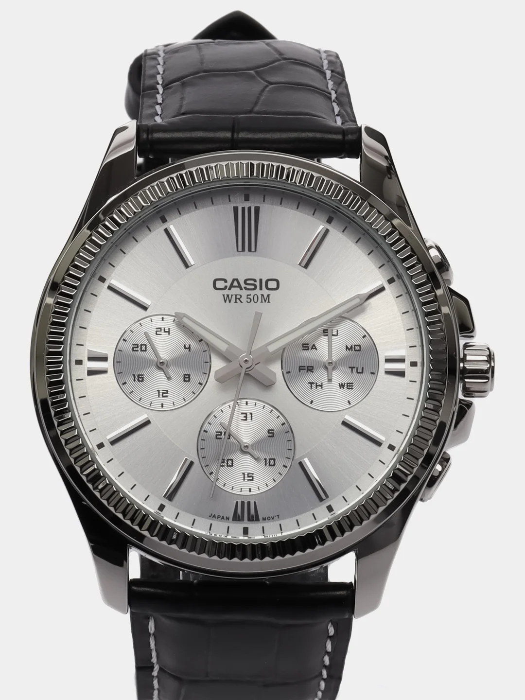 Серебряный часы наручные Casio MTP-1374D-1A