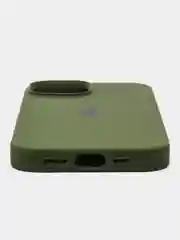 Зелёный хаки чехол защитный силиконовый для iPhone (Айфон) 15/14/13/12/11/XS/XR/X/8/7/SE/PLUS/PRO/MAX