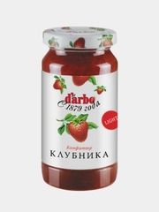 Конфитюр DARBO Клубника с пониженной калорийностью 220 г