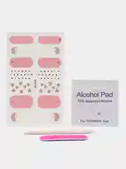 Коралловый лаковые полоски для ногтей топ лак, дизайн ногтей, наклейки для ногтей, набор