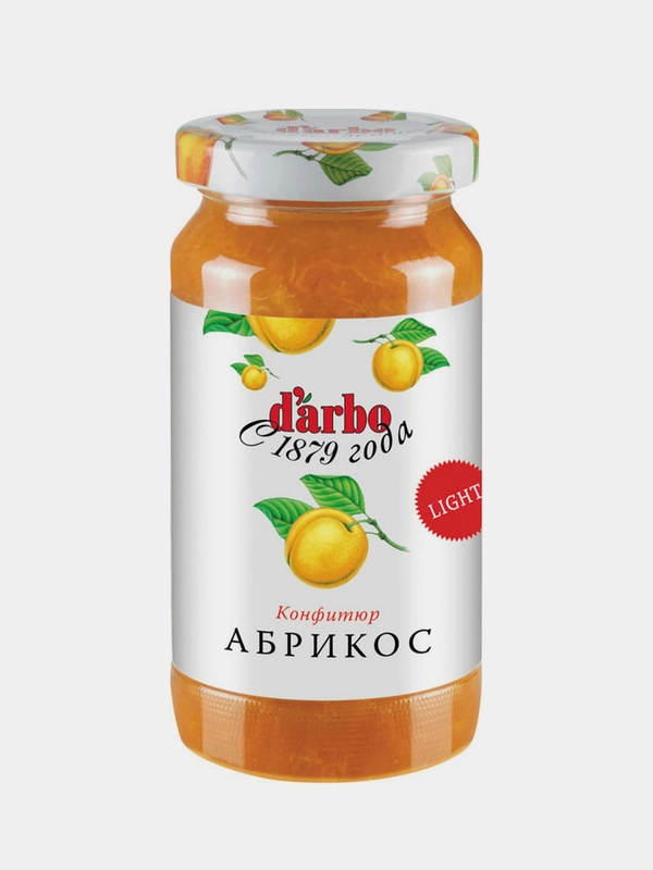 Конфитюр DARBO Абрикос с пониженной калорийностью 220 г