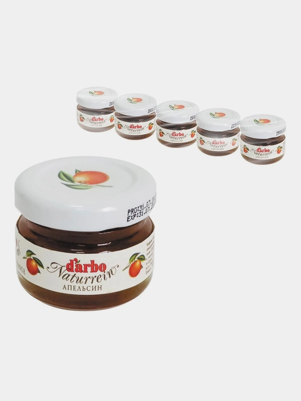 Конфитюр DARBO Апельсин 28 г (*5)