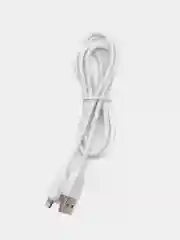Белый кабель для зарядки SS207, шнур Lightning 5А 1м