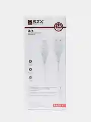 Белый кабель для зарядки SS207, шнур Lightning 5А 1м