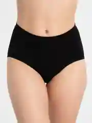 Черный трусы бесшовные, с высокой посадкой, one size, больших размеров