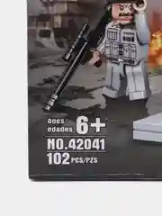 Тёмно-серый конструктор Военный / самолёт , танк, бмп, / машина 102-107 деталей