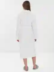 Белый халат женский, махровый, большой размерный ряд