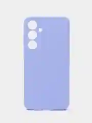 Лавандовый чехол для Samsung  S24, S24 Plus, S24 Ultra с бархатом внутри