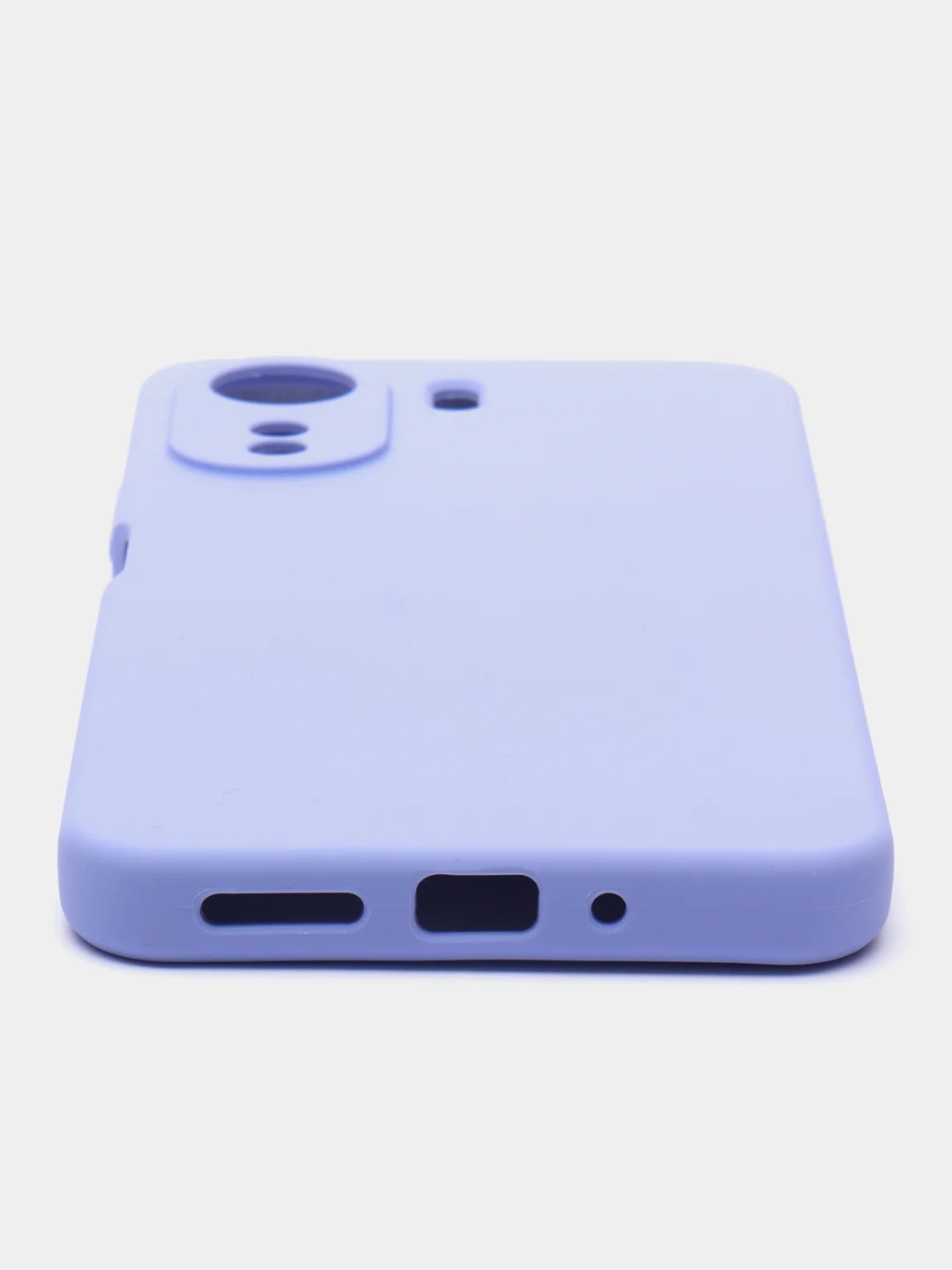 Лавандовый чехол для Xiaomi Redmi 13C, Poco C65, редми 13с, поко с65 с бархатом внутри, не пачкается