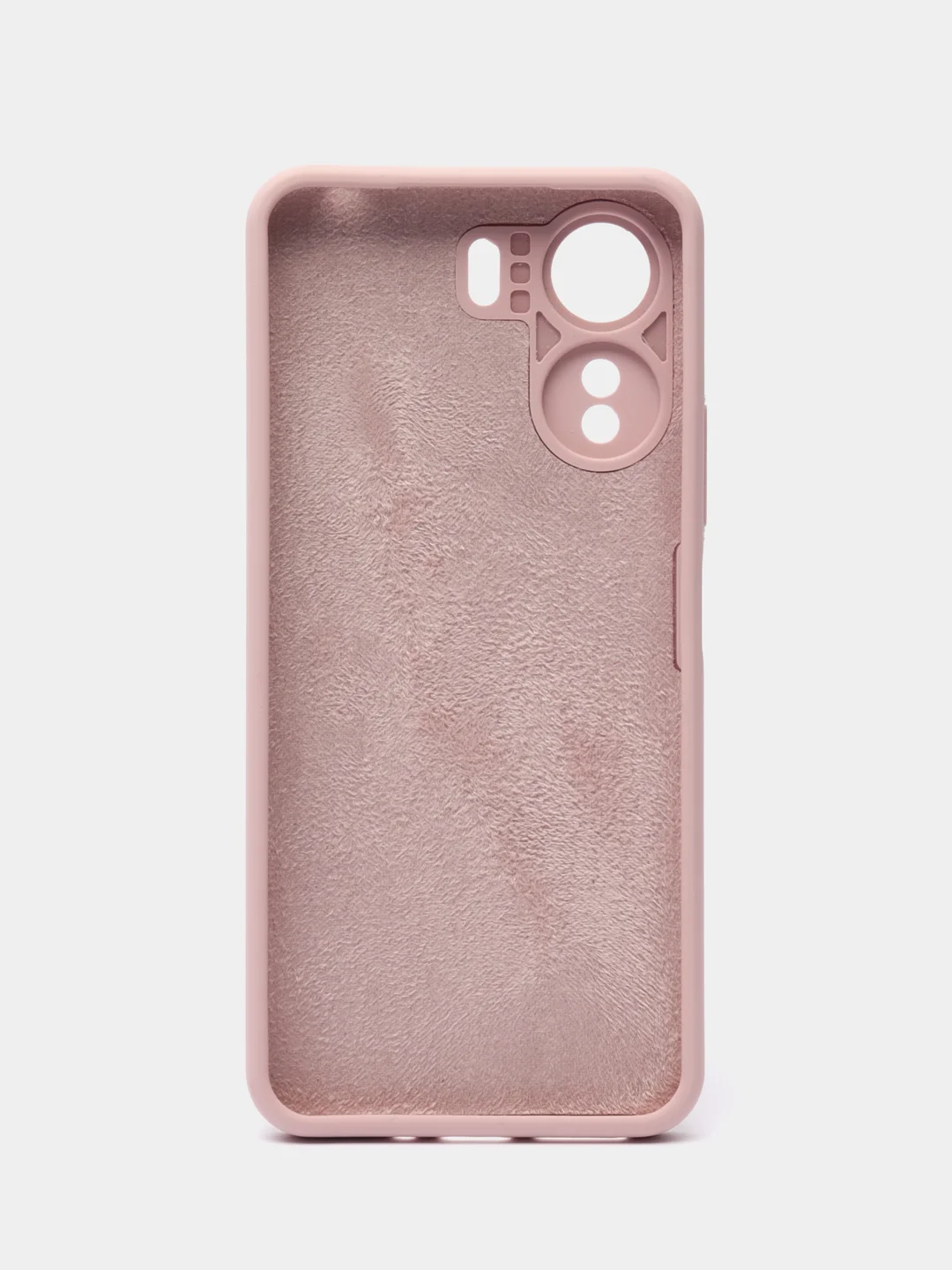 Пудровый чехол для Xiaomi Redmi 13C, Poco C65, редми 13с, поко с65 с бархатом внутри, не пачкается