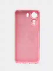 Розовый чехол для Xiaomi Redmi 13C, Poco C65,  редми 13с, поко с65 с бархатом внутри, не пачкается