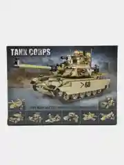 Карамельный конструктор Военный / самолёт, корабль, джип, танк, бмп, / машина 86-125 деталей