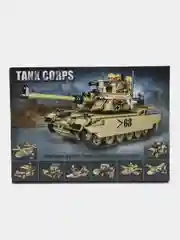 Песочный хаки конструктор Военный / самолёт, корабль, джип, танк, бмп, / машина 86-125 деталей
