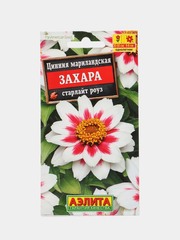 Цинния Захара старлайт роуз 5шт. (Аэлита)