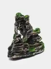 Коричневый декорация для аквариума грот "Скала"