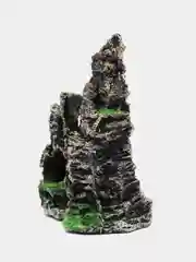 Тёмно-серый декорация для аквариума грот "Скала"