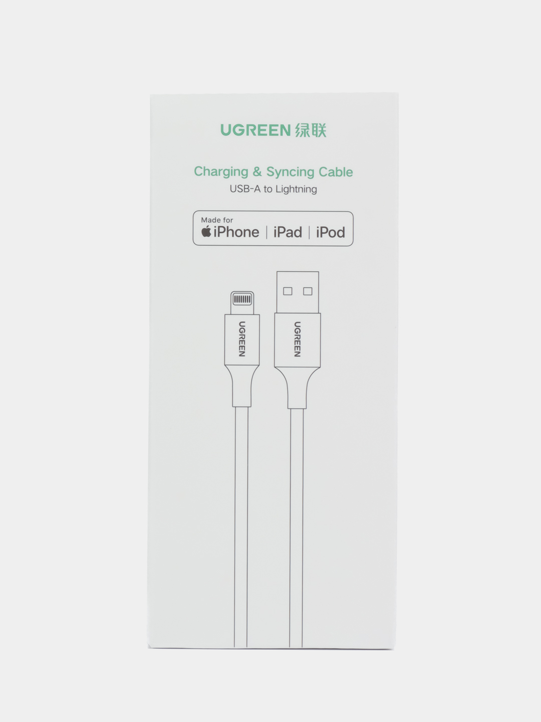 Кабель зарядки UGREEN MFi USB Lightning для iPhone Apple Айфон 2.4A купить  по цене 1299 ₽ в интернет-магазине Магнит Маркет