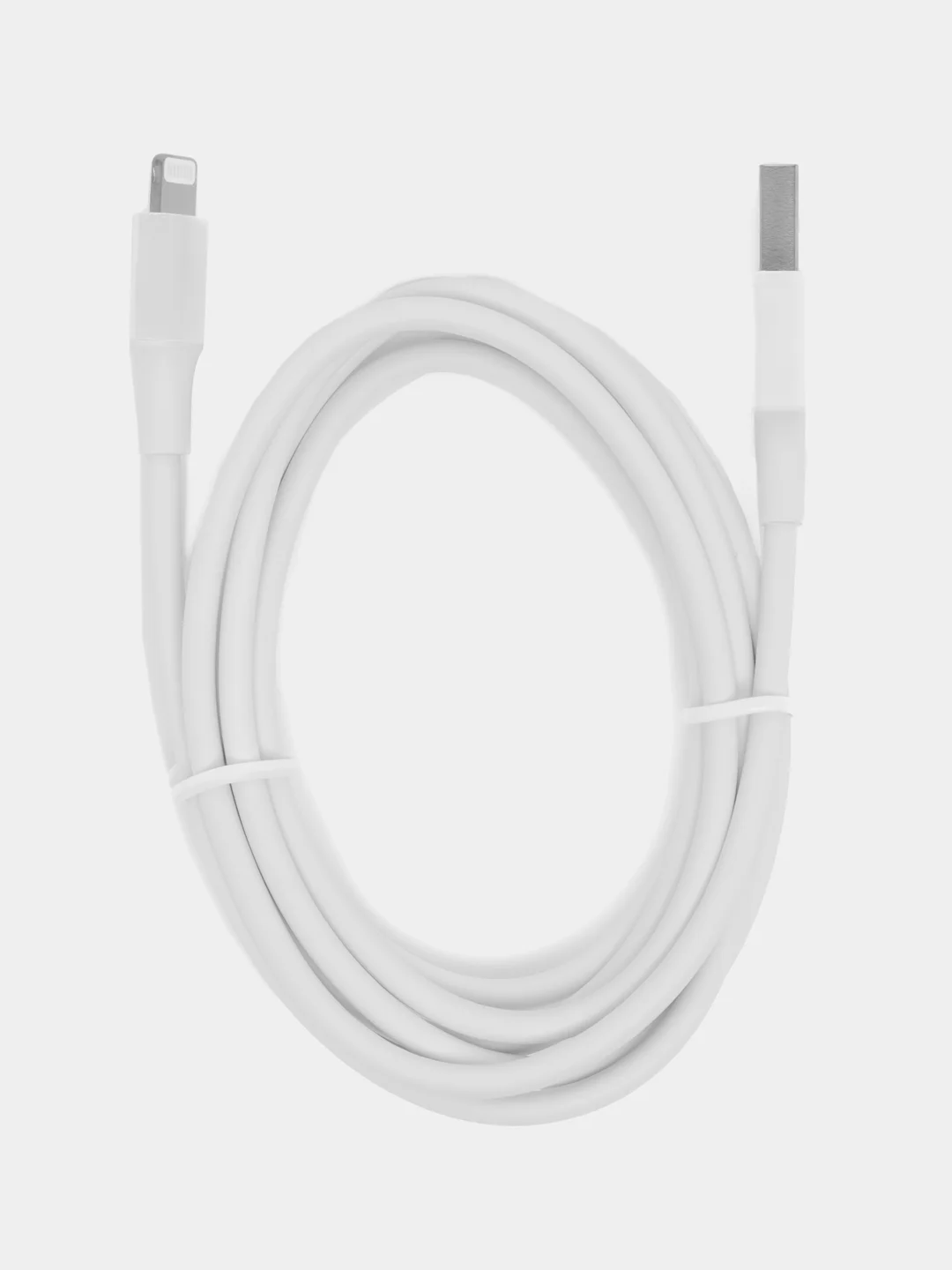 Белый кабель зарядки UGREEN MFi USB Lightning для iPhone Apple Айфон 2.4A