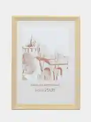 Молочный фоторамка 25х35 дерево сосна, С20
