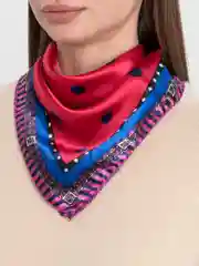 Вишнёвый бандана,платок женский,повязка на голову,шарф, повязка для волос,косынка на голову 50*50