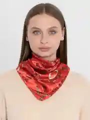 Красный бандана,платок женский,повязка на голову,шарф, повязка для волос,косынка на голову 50*50