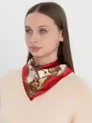 Золотой бандана,платок женский,повязка на голову,шарф, повязка для волос,косынка на голову 50*50