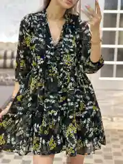 Вишнёвый платье женское, вечернее, повседневное, А силуэта