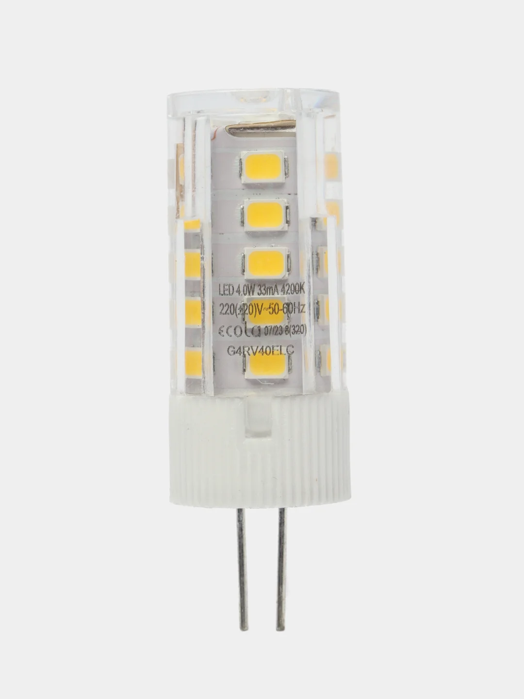 Лампочка Ecola G4 LED 220B